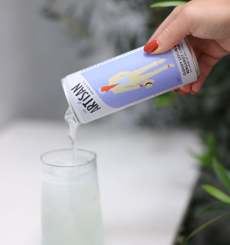 Artisan Cloudy Lemon & Bergamot Soda