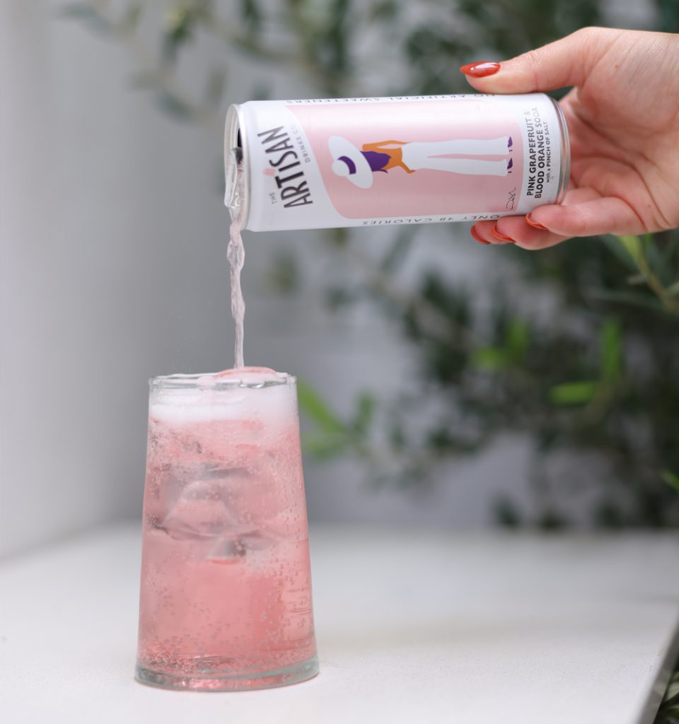 Artisan Pink Grapefruit & Blood Orange Soda