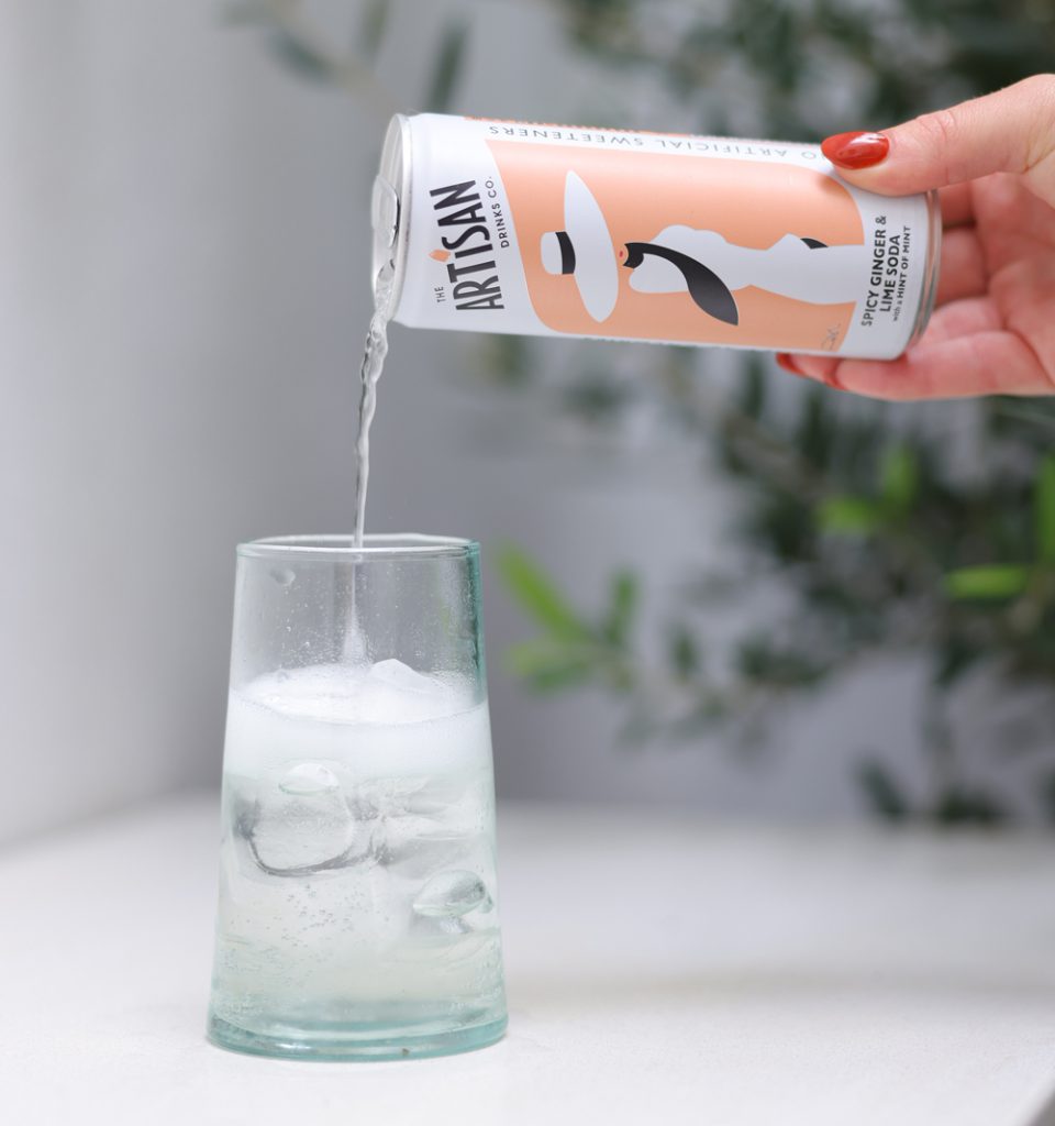 Artisan Spicy Ginger & Lime Soda